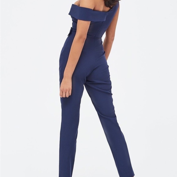 Buckle Trip Wrap Jumpsuit - Picture 3 of 4